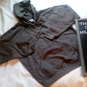 ⬇️ Pre-Srunk SEL Gray Pullover Hoodie Size L